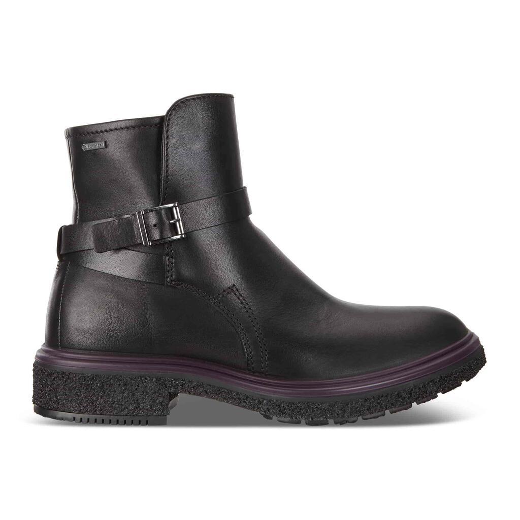 Ecco Crepetray Gtx Womens Ankle Boots In Black Sales - India EAN-516270